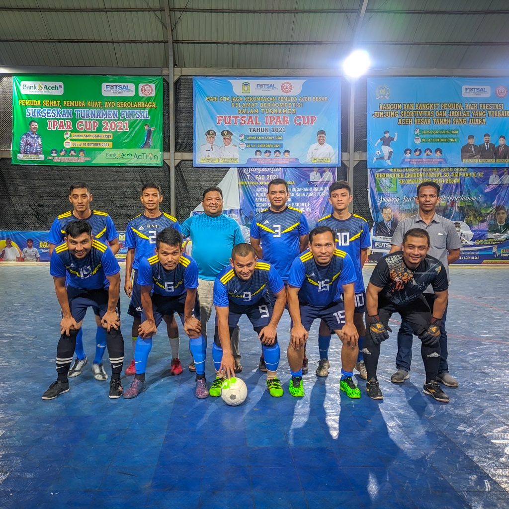 Libas PDPM 3-1, Setdakab Aceh Besar Juara Turnamen Futsal Piala KNPI Aceh Besar