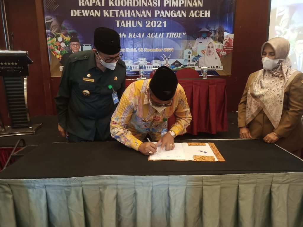 Bupati Ramli MS Minta Pemerintah Aceh Perkuat Ketahanan Pangan