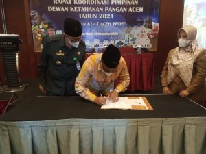 Bupati Ramli MS Minta Pemerintah Aceh Perkuat Ketahanan Pangan