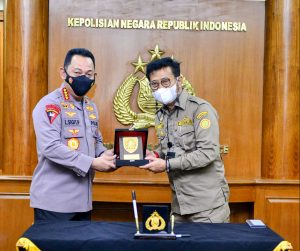 MoU Dengan Kementan, Kapolri Akan Kawal Ketahanan Pangan