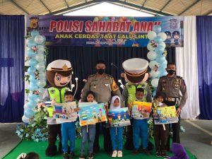Ditlantas Polda Aceh Edukasi Aturan Lalu Lintas Anak Usia Dini