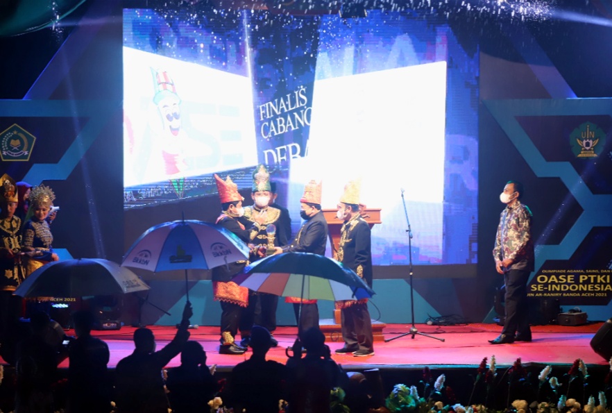 UIN Ar-Raniry Banda Aceh Juara Umum OASE I PTKI 2021