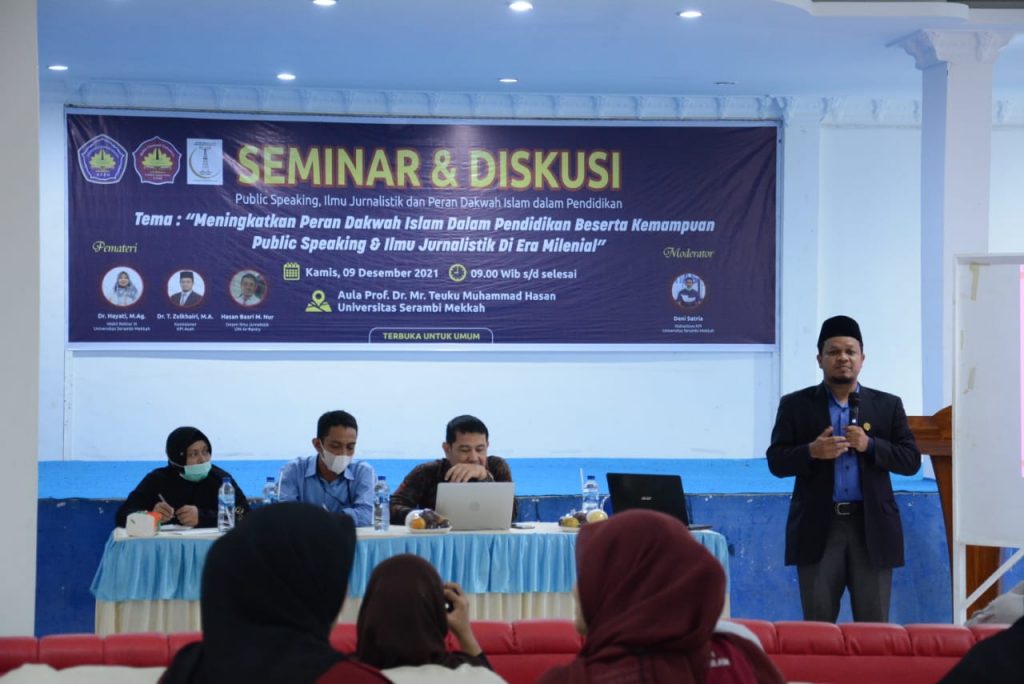 Komisioner KPI Aceh Ajak Mahasiswa USM Jadi Relawan Pengawasan Isi Siaran
