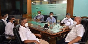 Sekda Aceh Sambut Kedatangan Sekjen ESDM RI