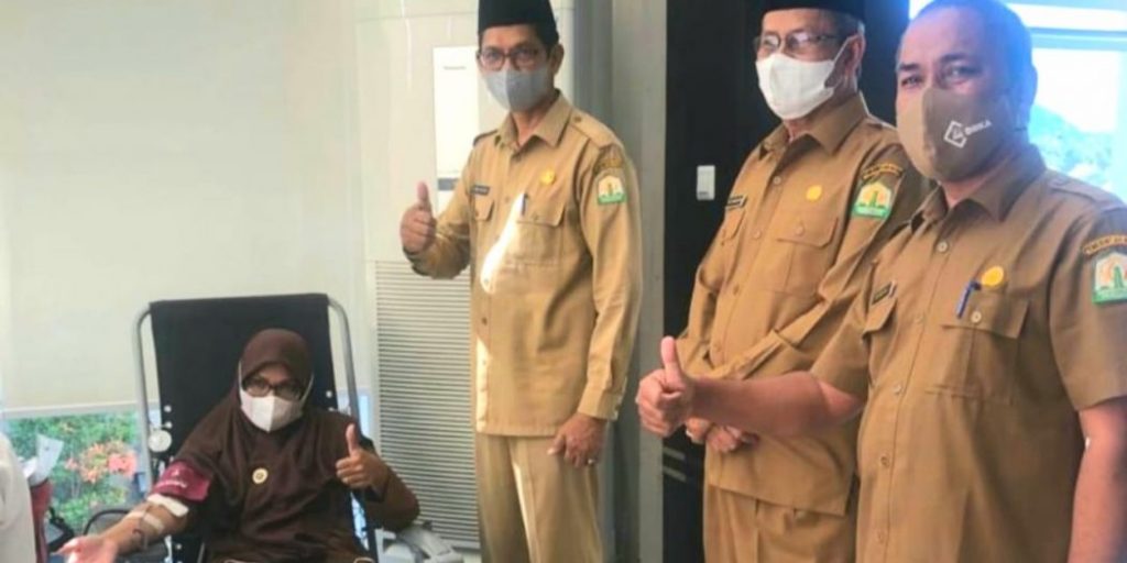 Gelar Aksi Kemanusiaan, ASN DRKA Donor 30 Kantong Darah