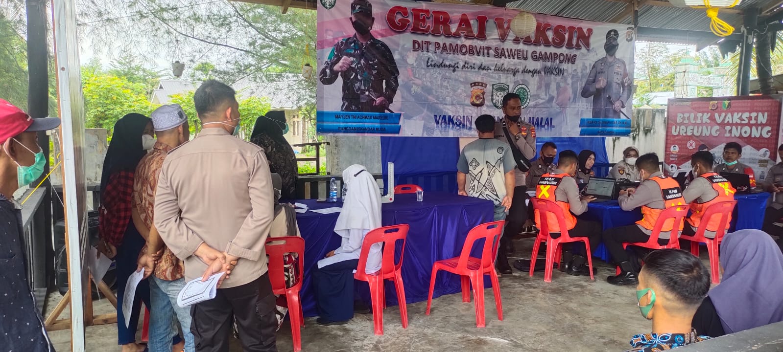 Vaksinasi Polda Aceh Tembus 89 Ribu Orang