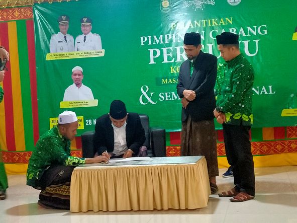 Ketua Umum Pusat Kukuhkan Sejumlah PC Pergunu di Aceh, Tgk Muslem Hamdani : Kita Hadir untuk Bersinergi