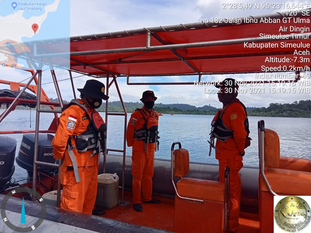 Nelayan Aceh Selatan Dilaporkan Hilang di Perairan Simeulue