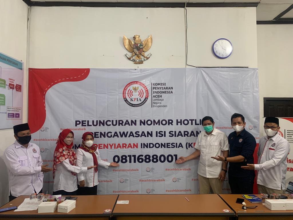 KPI Aceh Luncurkan Nomor Hotline Pengaduan Isi Siaran TV dan Radio