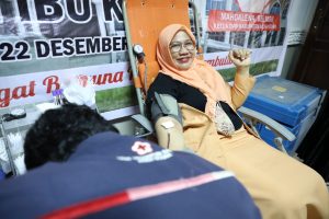 Peringati Hari Ibu ke-93, Dharma Wanita Persatuan Aceh Utara Gelar Donor Darah
