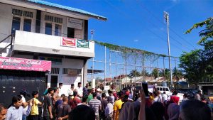 Warga Lambaro Skep Banda Aceh Demo Tuntut Keuchik Mundur