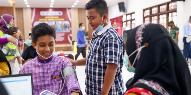 Lagi, 176 Orang Divaksin Covid-19 di Museum Aceh, Total 93.317