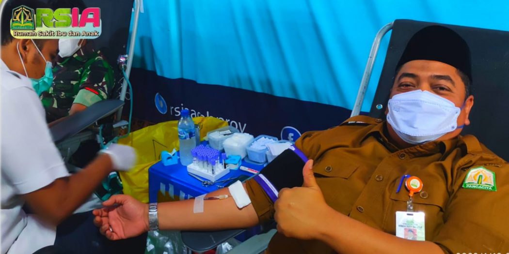 ASN RSIA Aceh Donor Darah Lebih dari Target