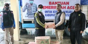 Pemprov Aceh Kirim Empat Truck Bantuan Masa Panik untuk Korban Banjir