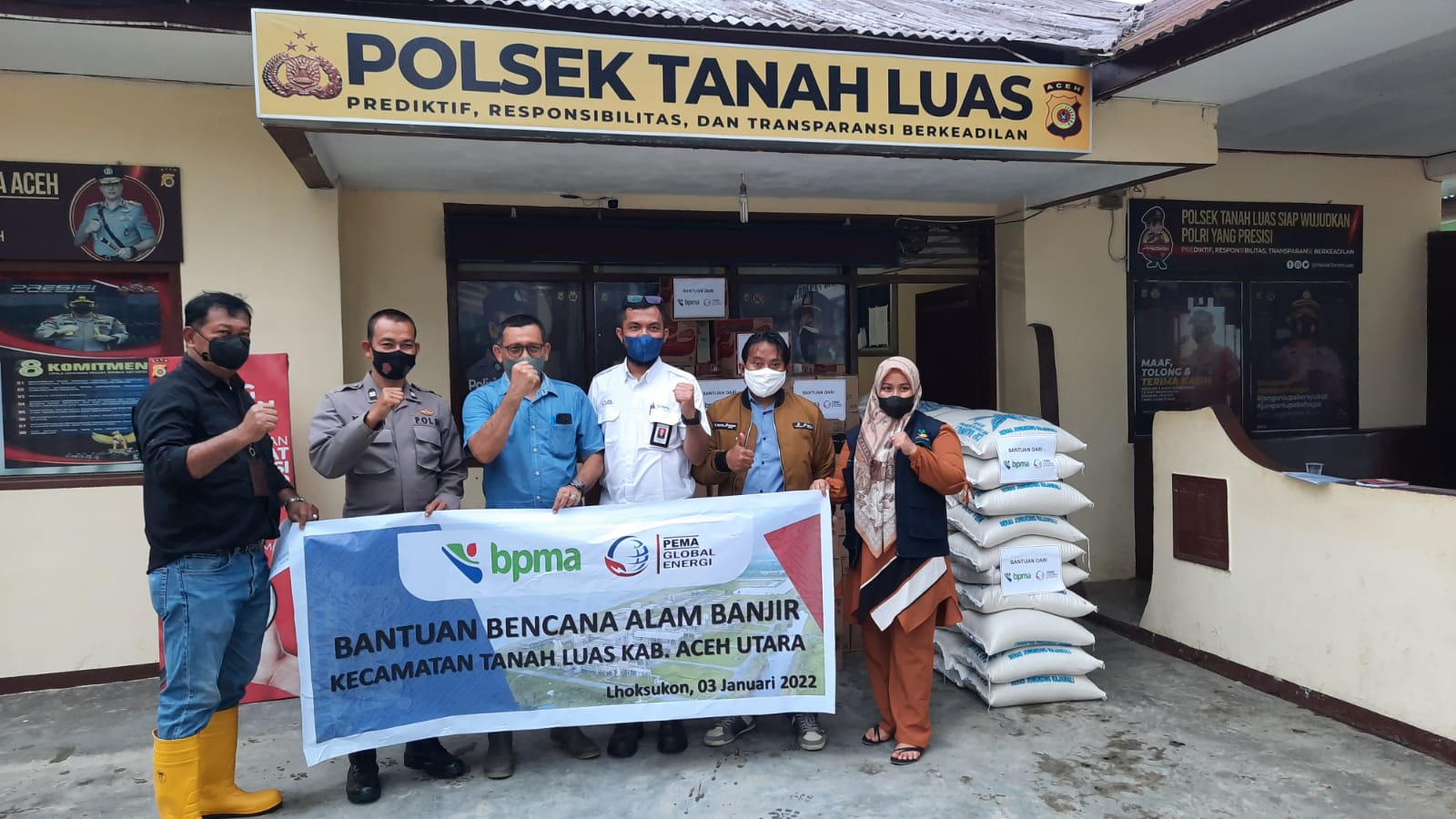 PGE dan PEMA Salurkan Bantuan Banjir, Bupati Aceh Utara Berikan Apresiasi