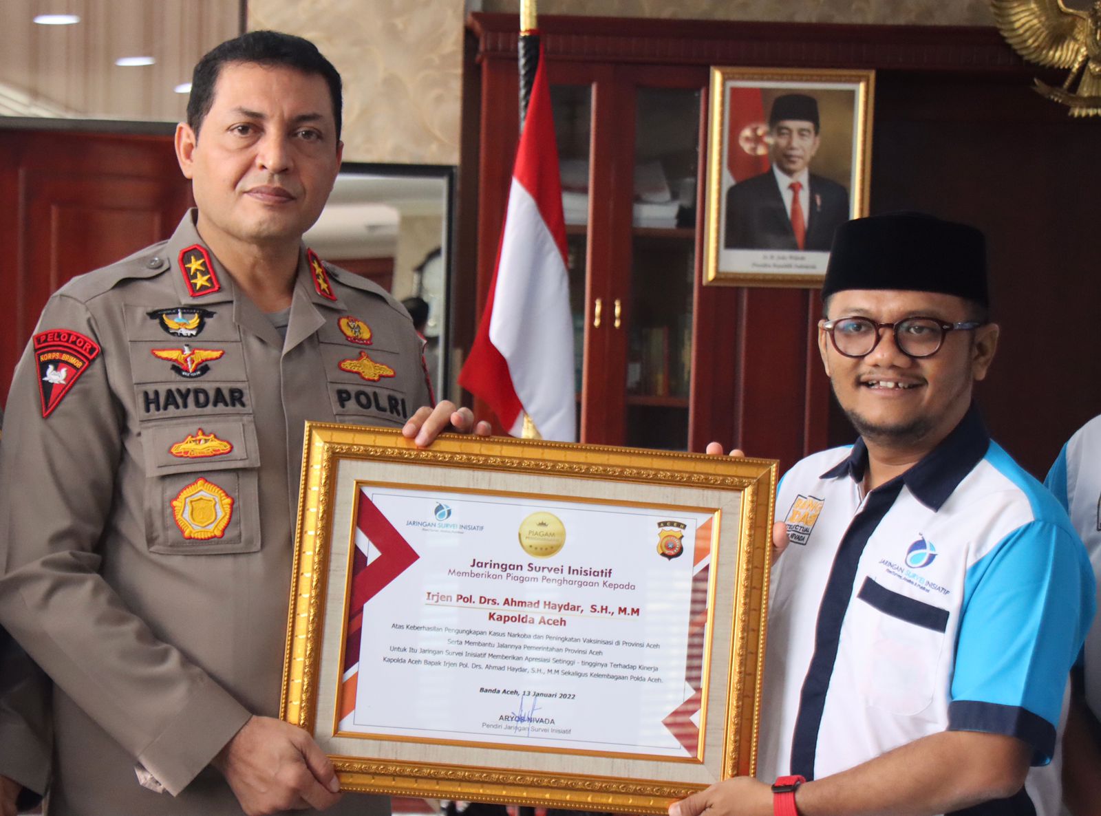 Terima Audiensi JSI, Kapolda: Aceh Butuh Lembaga Riset Yang Kredibel