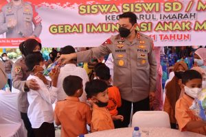 Vaksinasi Polda Aceh Peringkat 24 se-Indonesia
