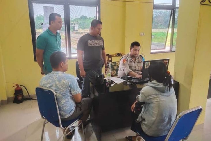 Oknum Polisi dan Selingkuhan Digerebek Istri dan Anaknya Kini Ditahan Propam