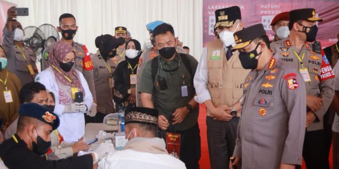 Kapolri Apresiasi Capaian Vaksinasi di Aceh