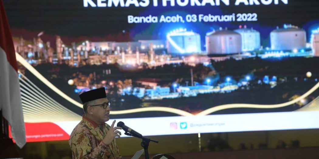 Buku Mengembalikan Kemasyhuran Arun, Ditulis Presdir PAG, Peluncuran Diresmikan Gubernur Aceh Buku Mengembalikan Kemasyhuran Arun, Ditulis Presdir PAG, Peluncuran Diresmikan Gubernur Aceh