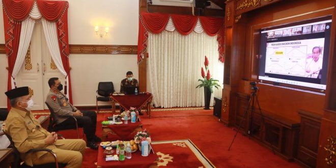 Gubernur Aceh Terima Pengarahan Jokowi Terkait Omicron