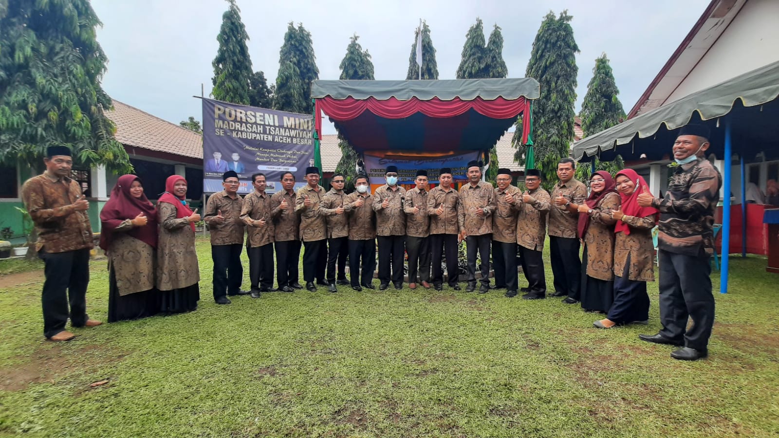 Perkuat Silaturrahmi K2M MTs Kemenag Aceh Besar Gelar Porseni Mini