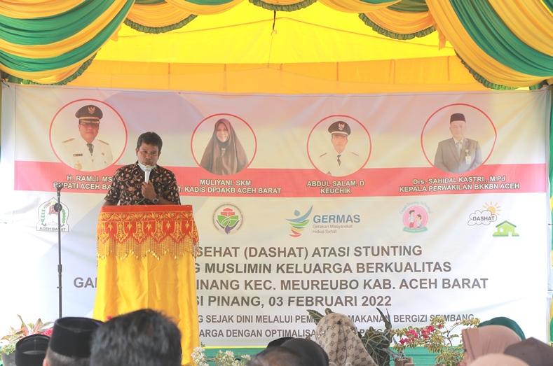 Atasi Stunting, Aceh Barat Luncurkan Program Dapur Sehat