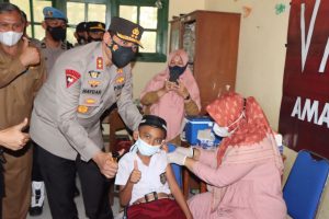 Capaian Vaksinasi Harian Polda Aceh dan Jajaran Meningkat