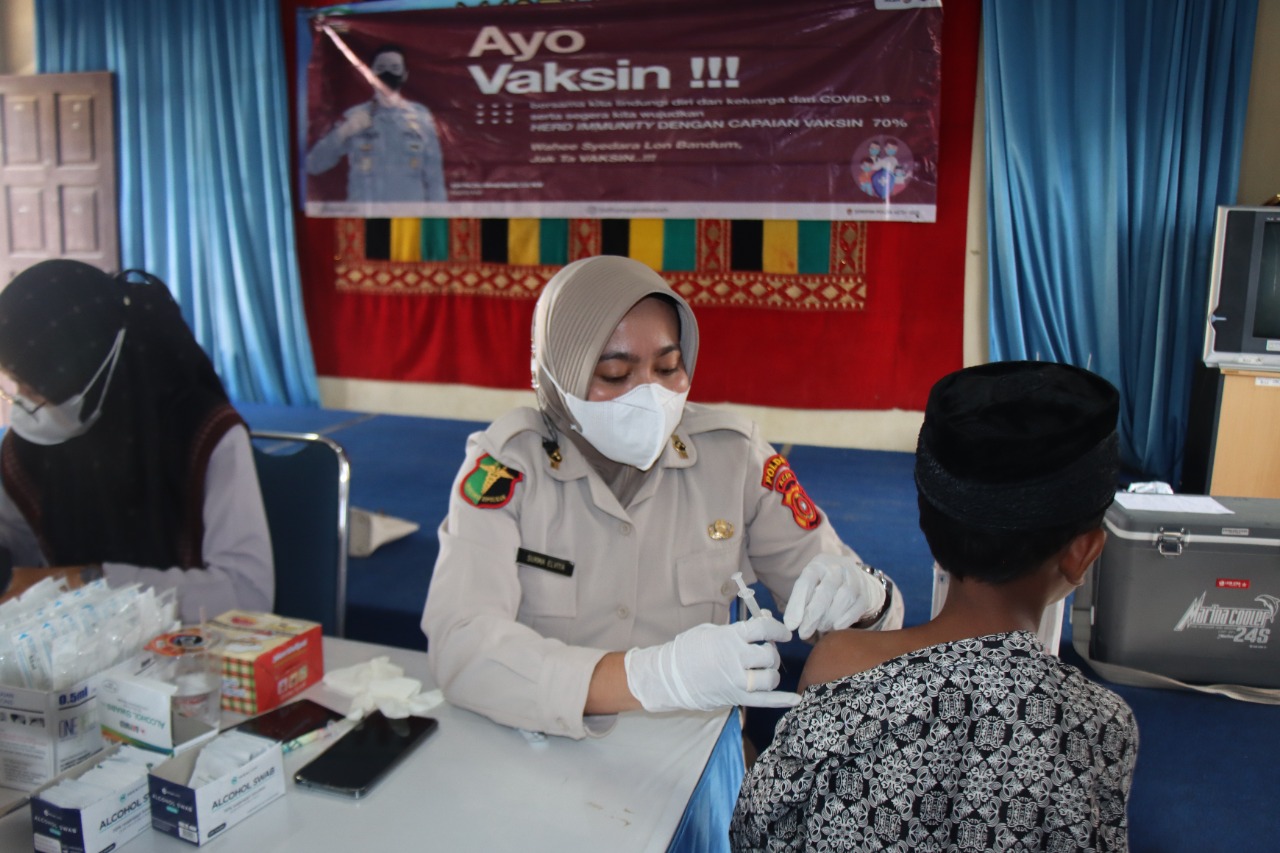 Capaian Vaksinasi Booster Masih Rendah di Aceh