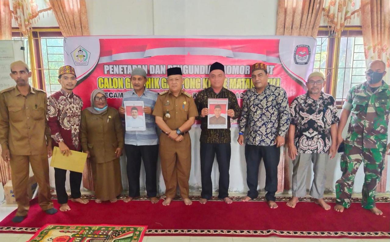 Panitia Pemilihan Tetapkan Dua Calon Geuchik Keude Matangkuli