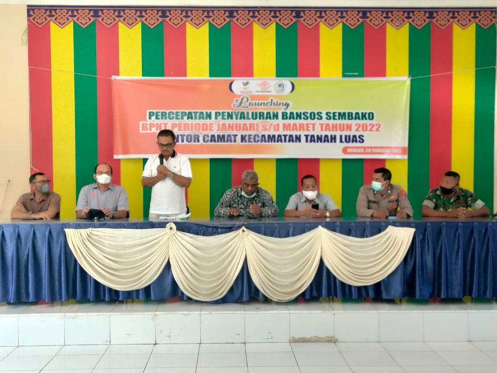 Kadis Sosial P3A Launching Bansos Sembako/BPNT untuk 26.341 KPM di Aceh Utara