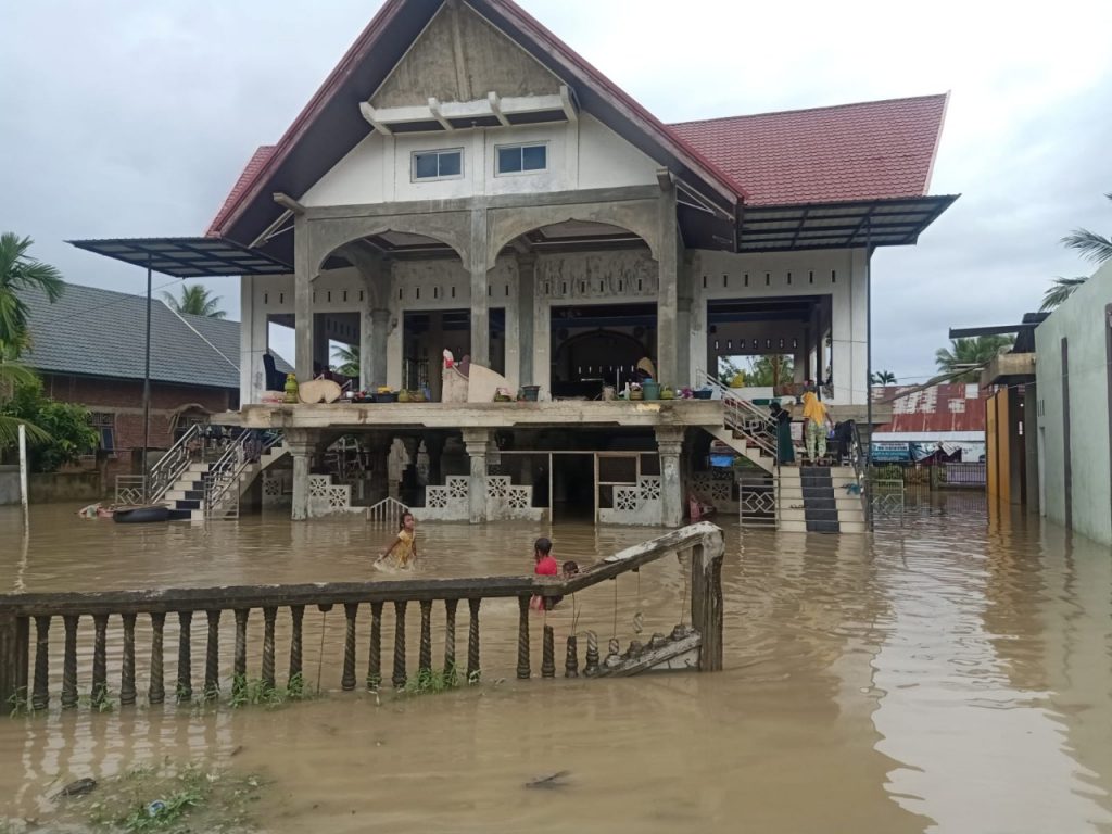 Lima Kecamatan di Aceh Utara Masih Direndam Banjir
