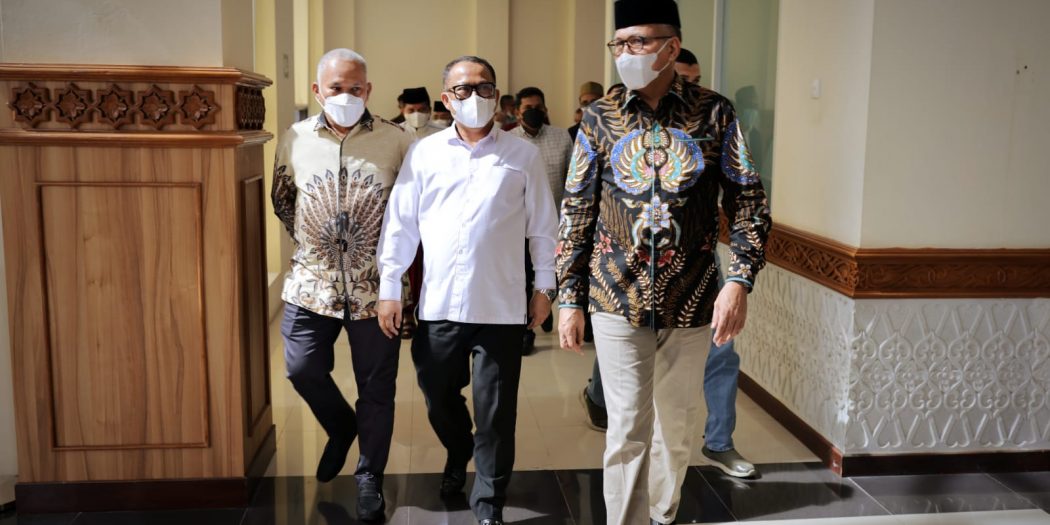 Gubernur Sambut Kedatangan Kajati Aceh