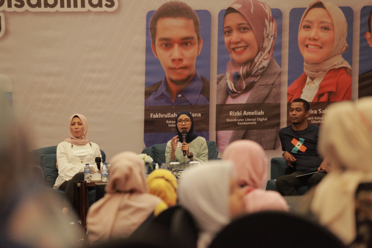 Kominfo Gelar Literasi Digital Bagi Difabel di Banda Aceh