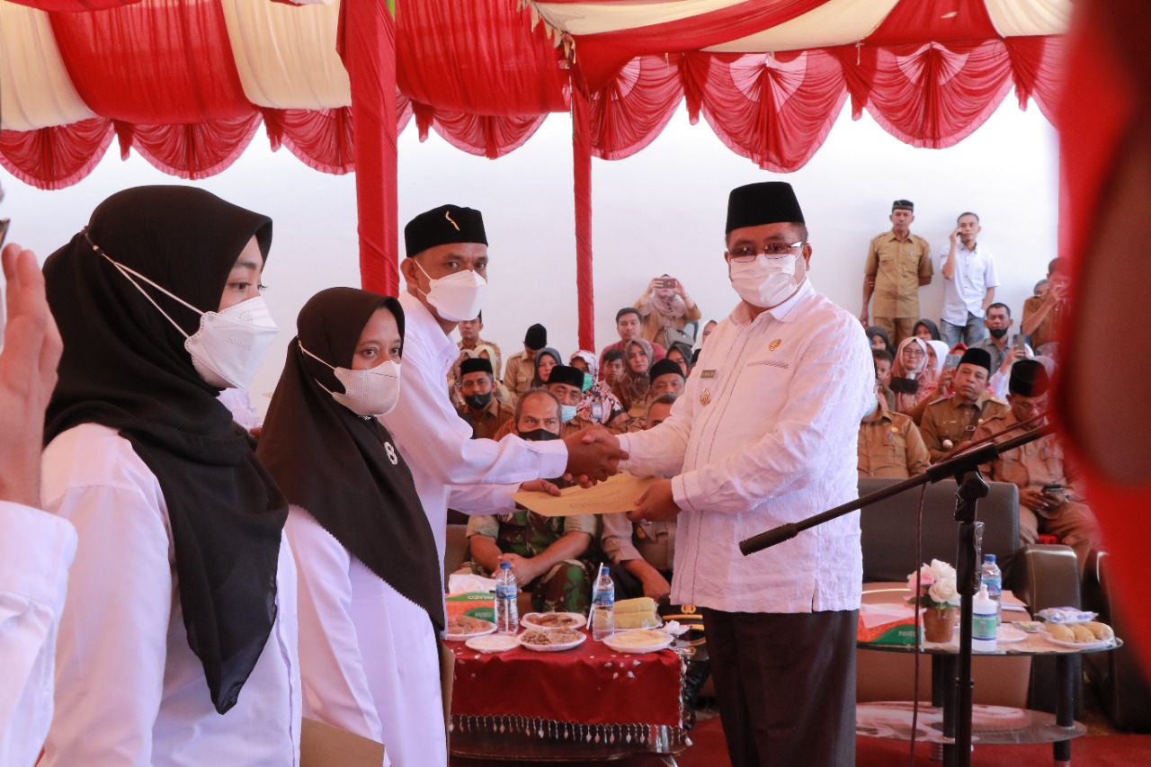 Bupati Ramli MS Serahkan SK ke 510 CPNS dan Tenaga P3K
