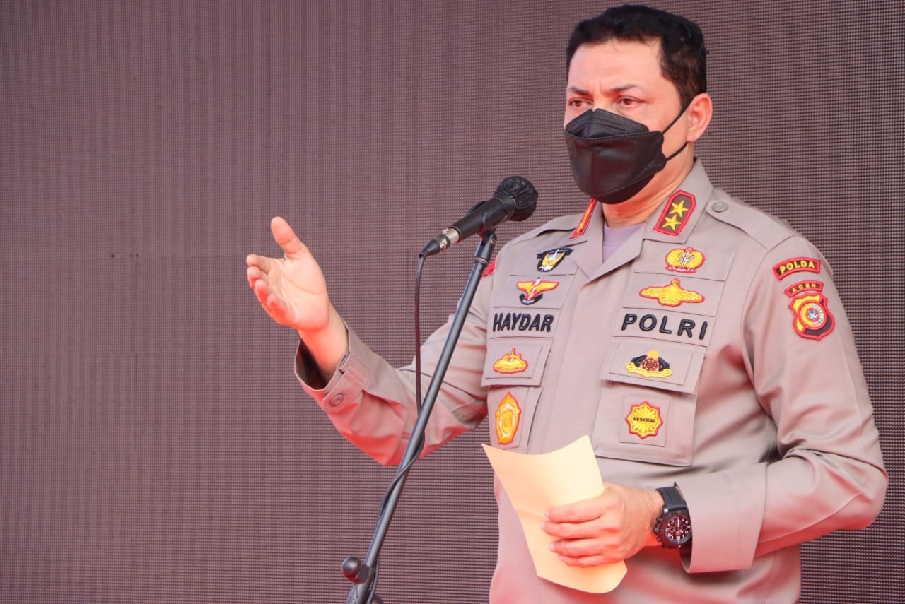 Kapolda Aceh Ingatkan Masyarakat Disiplin Prokes