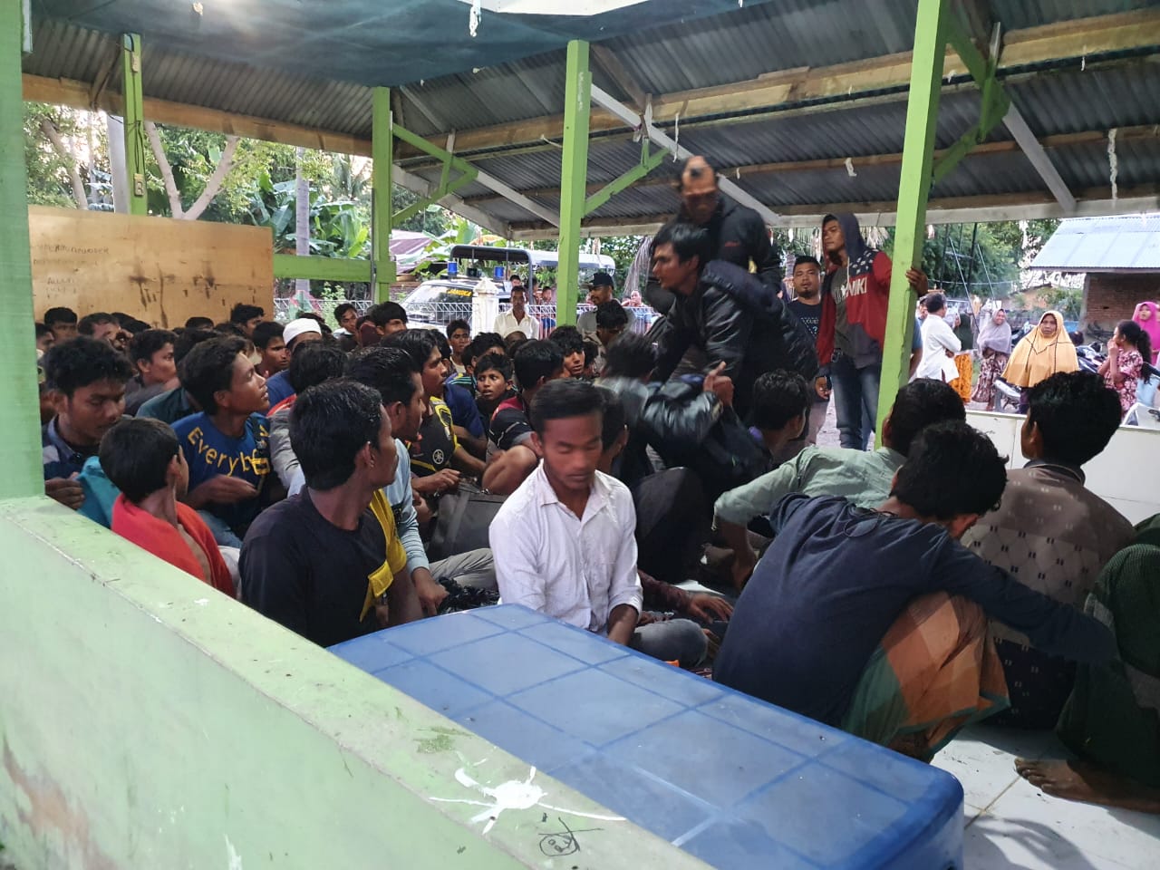 Terdampar di Bireuen, 114 Imigran Rohingya Jalani Karantina di BLK Lhokseumawe