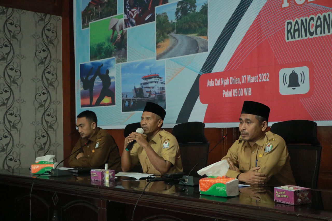 Sekda Aceh Barat: RKPD 2023 Diharapkan Mampu Menjawab Isu Strategis