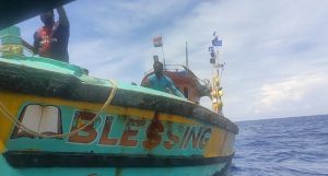 Ditpolairud Polda Aceh Tangkap Satu Unit Kapal Asing Berbendera India