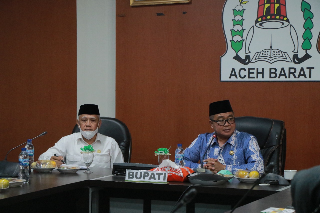 Diskominsa Aceh Barat Matangkan Persiapan Pemasangan Videotron Di Ruang Publik