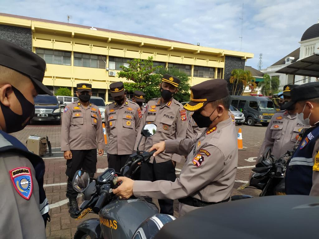 Korbinmas Baharkam Polri Cek Ranmor Bhabinkamtibmas Polresta Banda Aceh