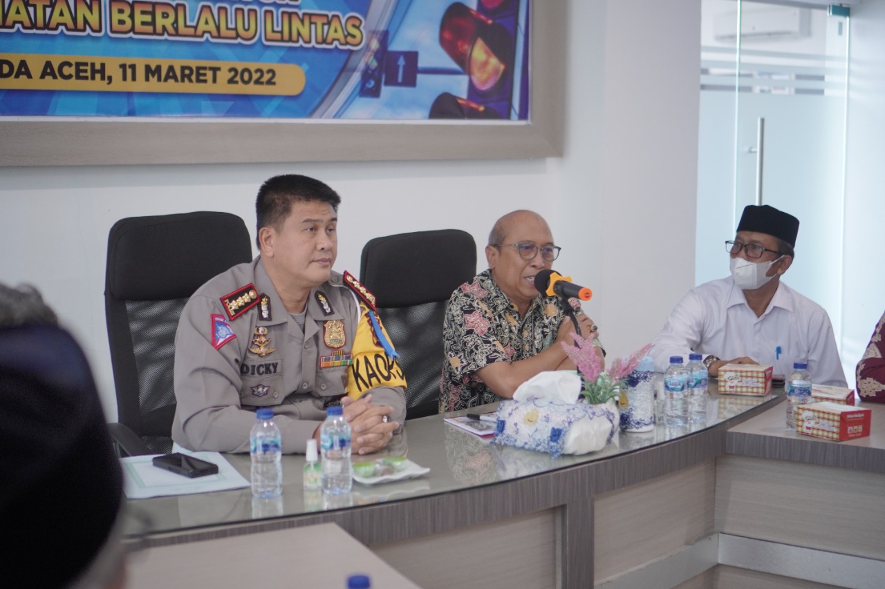 Rakor Lintas Sektor, Dirlantas Polda Aceh Libatkan 22 Kepala Sekolah