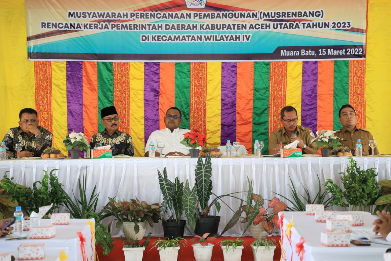 Aceh Utara Gelar Musrembang Wilayah Barat di Muara Batu, Wabup Singgung Isu UKM Aceh Utara Gelar Musrembang Wilayah Barat di Muara Batu, Wabup Singgung Isu UKM