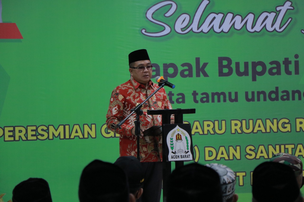 Resmikan 4 Faskes, Bupati Ramli MS Minta RSUD Cut Nyak Dhien Tingkatkan Layanan Kesehatan