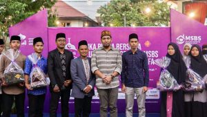 Gelar Buka Puasa Bersama, Alumni SMKS Grafika MSBS Santuni 50 Anak Yatim