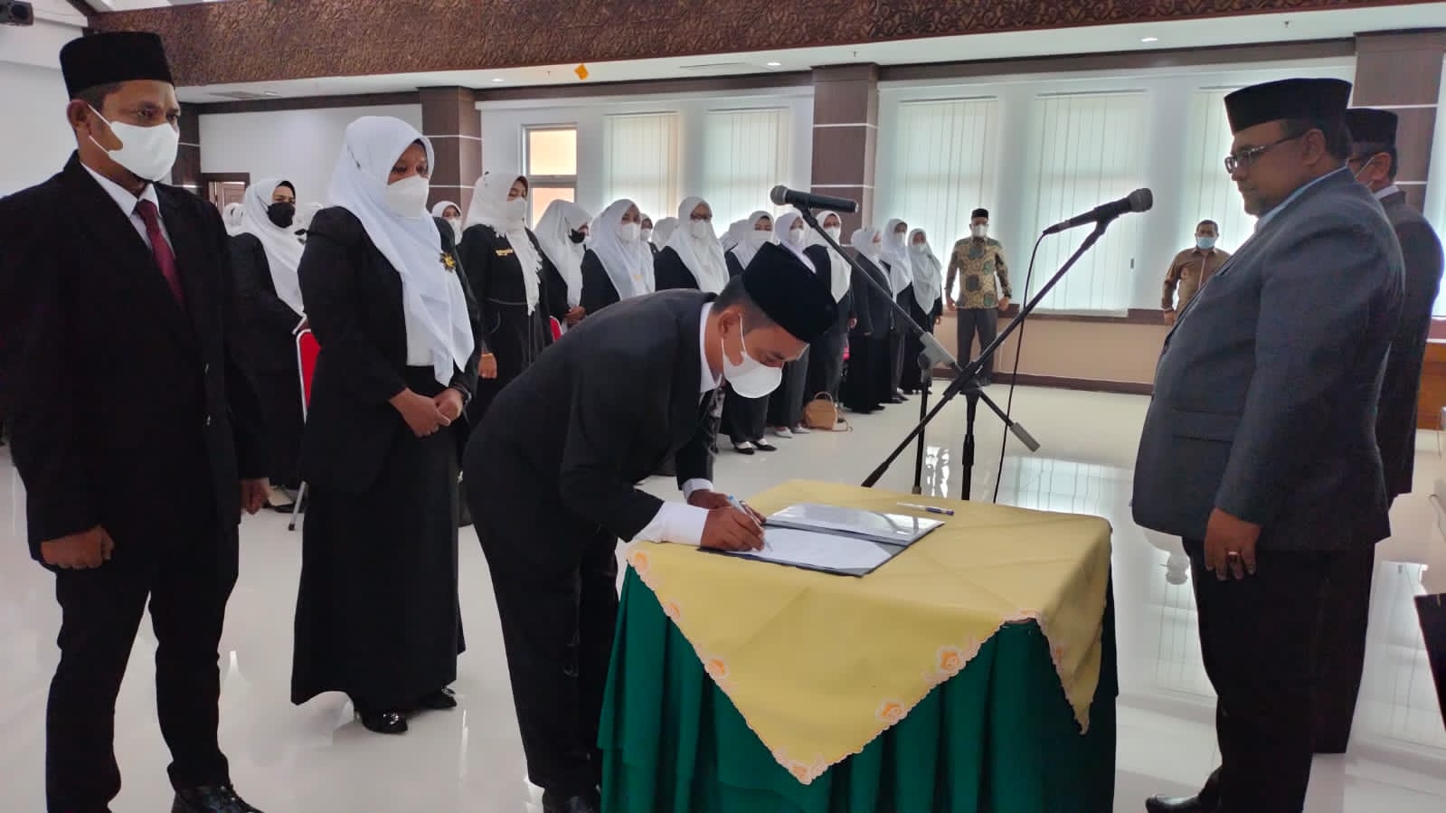 Wabup Aceh Utara Lantik 272 Kepsek, Minta Perbanyak Guru Penggerak