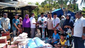 Wabup Aceh Utara Minta Baitul Mal dan BPBD Salurkan Bantuan ke Korban Kebakaran Lhoksukon