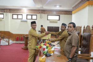 Bupati Aceh Barat Sampaikan LKPJ Tahun 2021, PDRB Naik 23,17 Persen