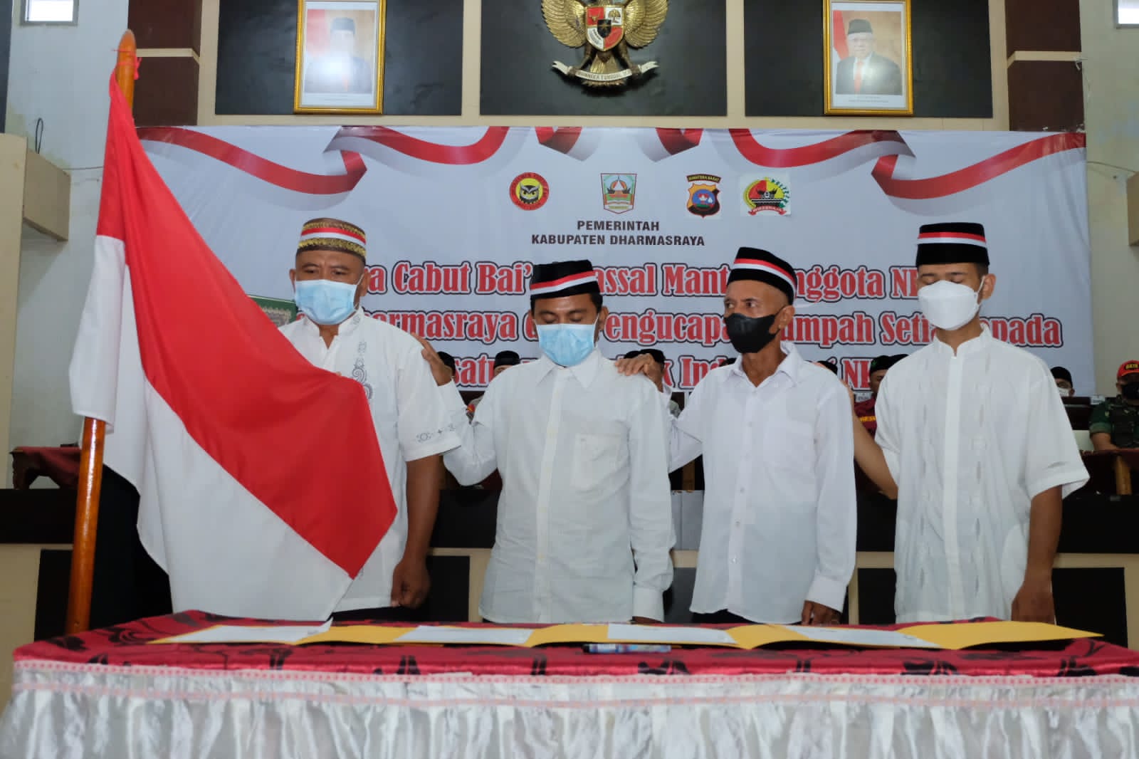 Polisi Cabut Bai’at Mantan anggota NII di Sumbar