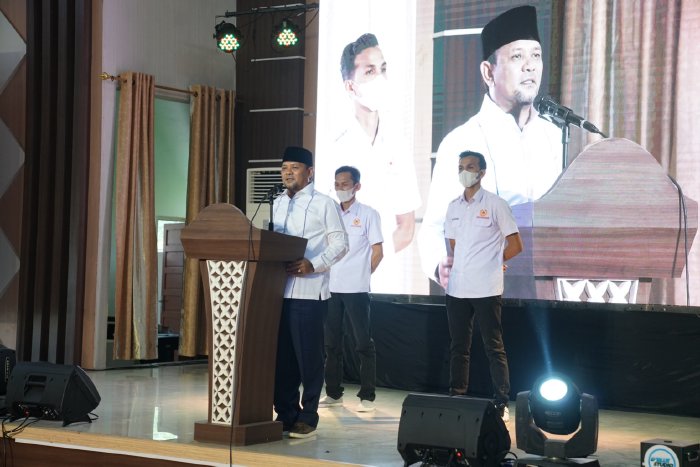 Bupati Aceh Besar Buka Raker KONI Aceh Besar Tahun 2022